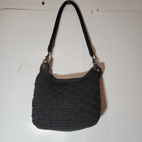 Black Hobo medium sized The Sak Bag zip top and one zip pocket inside - Picture 1 of 8